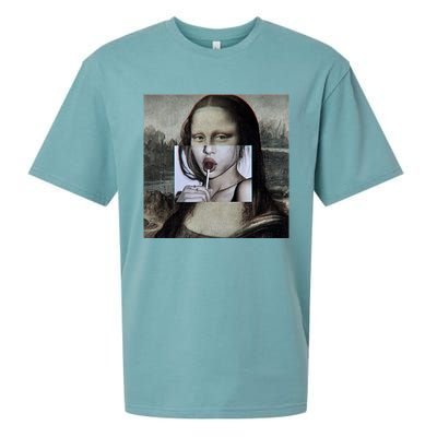 Mona Lisa Lollipop Sueded Cloud Jersey T-Shirt