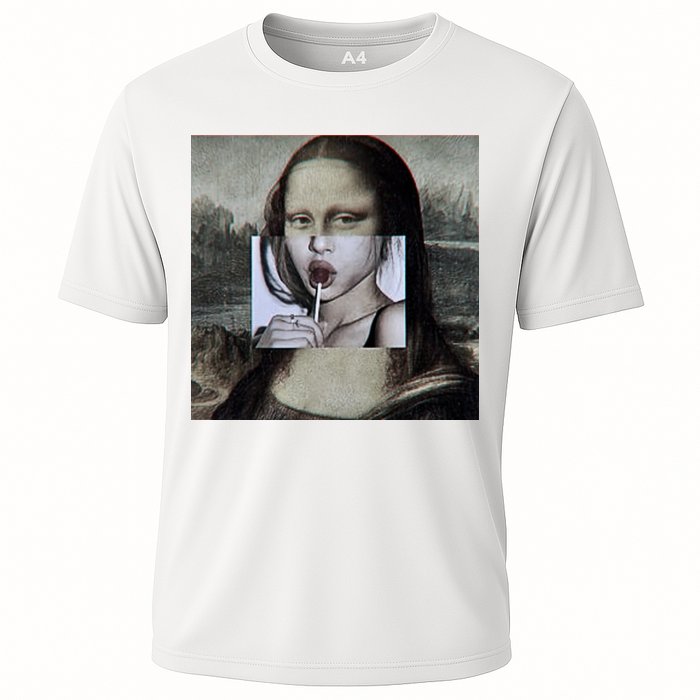 Mona Lisa Lollipop Cooling Performance Crew T-Shirt
