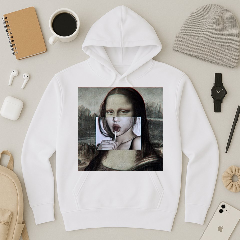 Mona Lisa Lollipop Hoodie
