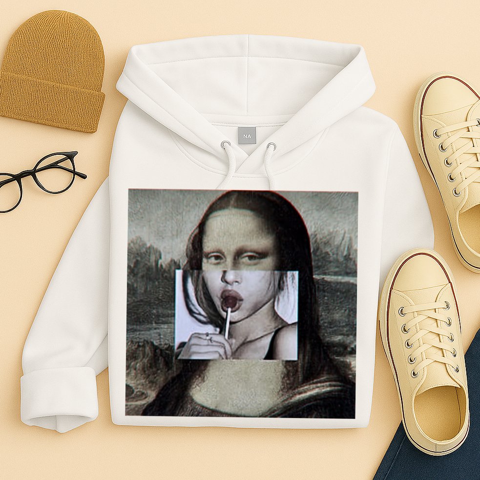 Mona Lisa Lollipop Hoodie