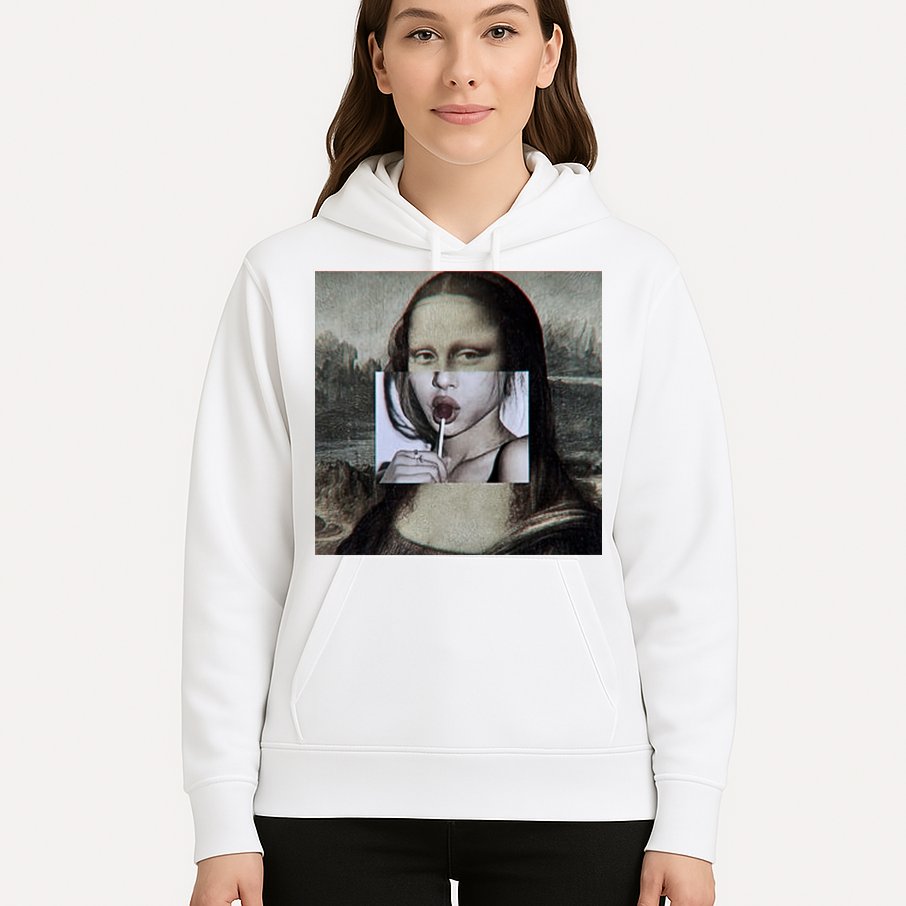 Mona Lisa Lollipop Hoodie