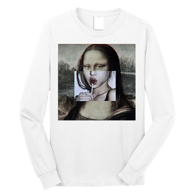 Mona Lisa Lollipop Long Sleeve Shirt