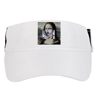 Mona Lisa Lollipop Adult Drive Performance Visor