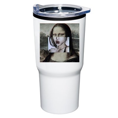 Mona Lisa Lollipop Tumbler