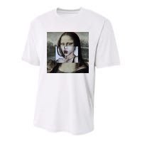 Mona Lisa Lollipop Youth Performance Sprint T-Shirt