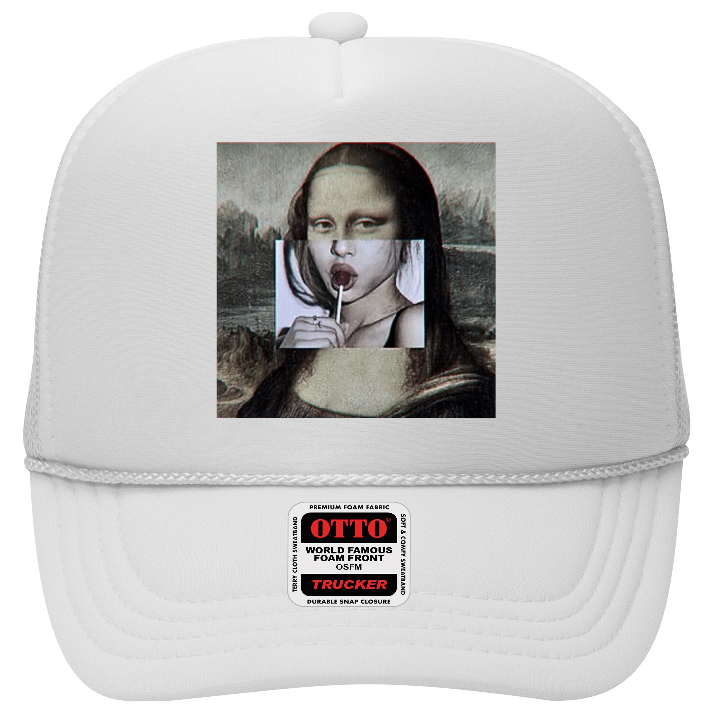 Mona Lisa Lollipop Hat