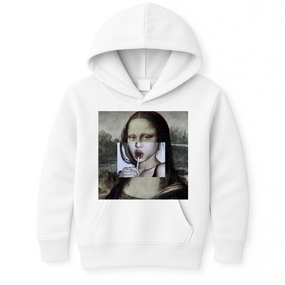 Mona Lisa Lollipop Kids Hoodie