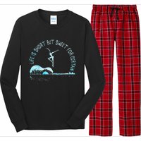 Music Lover Life Is Short But Sweet For Certain Guitar Long Sleeve Pajama Set