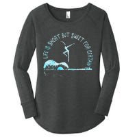 Music Lover Life Is Short But Sweet For Certain Guitar Women's Perfect Tri Tunic Long Sleeve Shirt