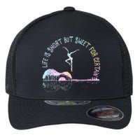 Music Lover Life Is Short But Sweet For Certain Guit Tie Dye Flexfit Unipanel Trucker Cap