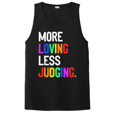 More Loving Less Judging PosiCharge Competitor Tank