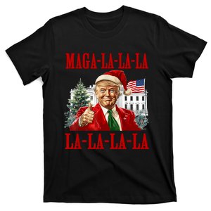 Maga La La La Donald Trump Potus 47 Ugly Christmas Sweater T-Shirt