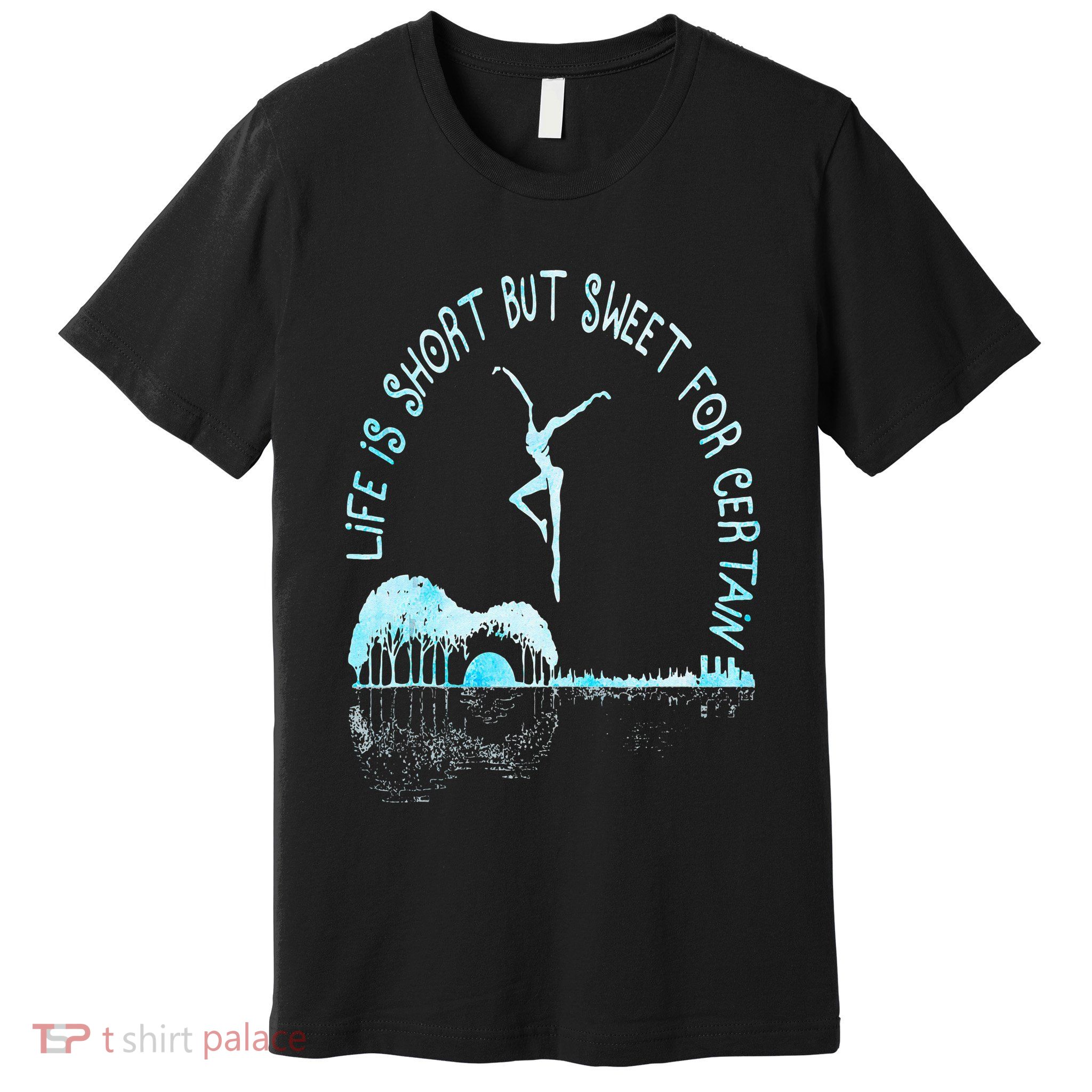 Music Lover Life Is Short But Sweet For Certain Guitar Premium T-Shirt