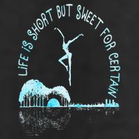 Music Lover Life Is Short But Sweet For Certain Guitar Golf Towel