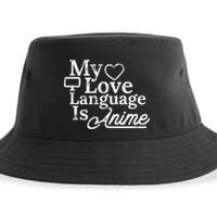 My Love Language Is Anime Sustainable Bucket Hat