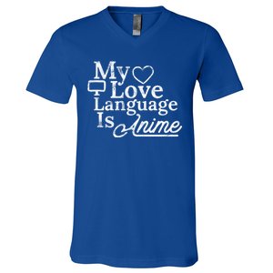 My Love Language Is Anime V-Neck T-Shirt