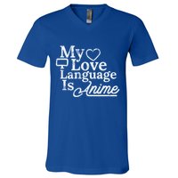 My Love Language Is Anime V-Neck T-Shirt