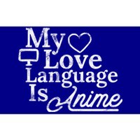 My Love Language Is Anime Bumper Sticker