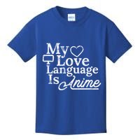 My Love Language Is Anime Kids T-Shirt