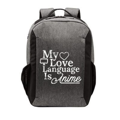 My Love Language Is Anime Vector Backpack