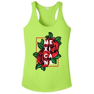 Mexicana Latinx Latina Proud Gift For Mexican Girlfriend Ladies PosiCharge Competitor Racerback Tank