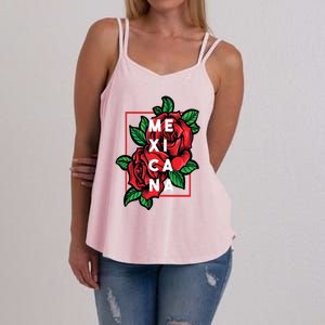 Mexicana Latinx Latina Proud Gift For Mexican Girlfriend Women's Strappy Tank