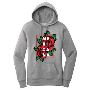 Mexicana Latinx Latina Proud Gift For Mexican Girlfriend Women's Pullover Hoodie