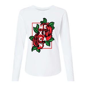 Mexicana Latinx Latina Proud Gift For Mexican Girlfriend Womens Cotton Relaxed Long Sleeve T-Shirt