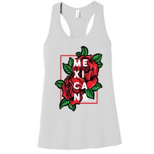 Mexicana Latinx Latina Proud Gift For Mexican Girlfriend Women's Racerback Tank