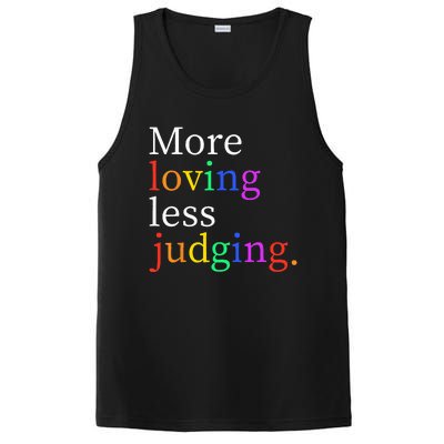 More Loving Less Judging PosiCharge Competitor Tank