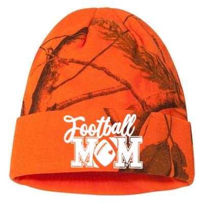 Mom's Little League Football Jr High School Football Mom Funny Gift Kati Licensed 12" Camo Beanie