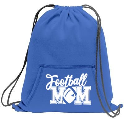 Mom's Little League Football Jr High School Football Mom Funny Gift Sweatshirt Cinch Pack Bag