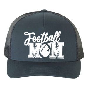 Mom's Little League Football Jr High School Football Mom Funny Gift Yupoong Adult 5-Panel Trucker Hat