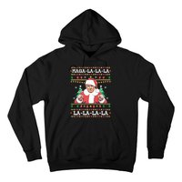 Maga La La La Funny Trump Ugly Christmas Sweater Xmas 2024 Hoodie