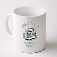 Mandatoryfunday Live Laugh Toaster Bath Coffee Mug