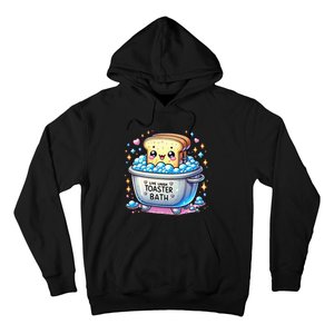 Mandatoryfunday Live Laugh Toaster Bath Funny Saying Hoodie