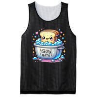 Mandatoryfunday Live Laugh Toaster Bath Funny Saying Mesh Reversible Basketball Jersey Tank