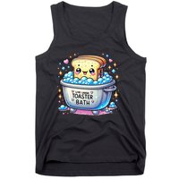 Mandatoryfunday Live Laugh Toaster Bath Funny Saying Tank Top