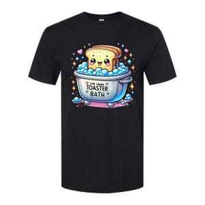 Mandatoryfunday Live Laugh Toaster Bath Funny Saying Softstyle CVC T-Shirt