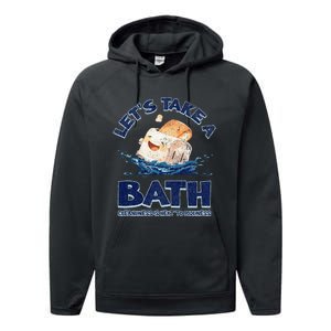 Mandatoryfunday Live Laugh Toaster Bath Performance Fleece Hoodie