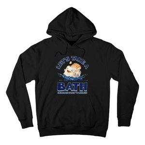 Mandatoryfunday Live Laugh Toaster Bath Hoodie