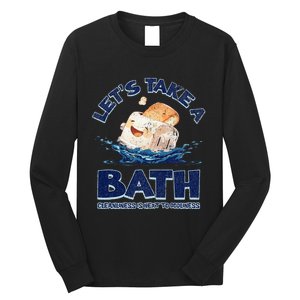 Mandatoryfunday Live Laugh Toaster Bath Long Sleeve Shirt