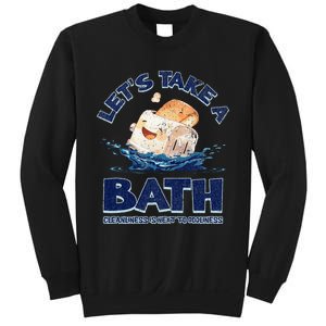 Mandatoryfunday Live Laugh Toaster Bath Sweatshirt