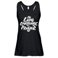 My Love Language Is Prayer Ladies Essential Flowy Tank