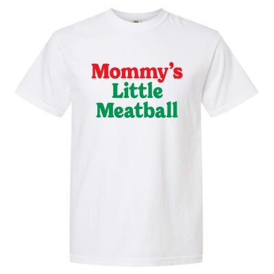 Mommy's Little Meatball Italian Ironic Funny Meme Trendy Unisex Garment-Dyed Heavyweight T-Shirt