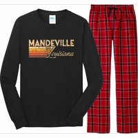 Mandeville Louisiana Long Sleeve Pajama Set