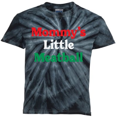 Mommy's Little Meatball Italian Ironic Funny Meme Trendy Unisex Kids Tie-Dye T-Shirt