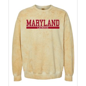 Maryland Lacrosse Colorblast Crewneck Sweatshirt