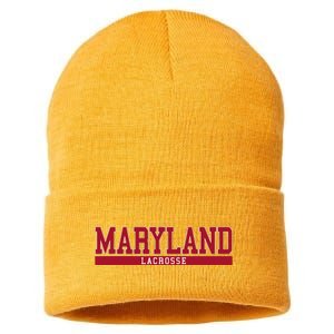 Maryland Lacrosse Sustainable Knit Beanie