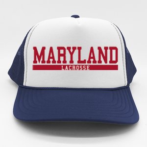 Maryland Lacrosse Trucker Hat